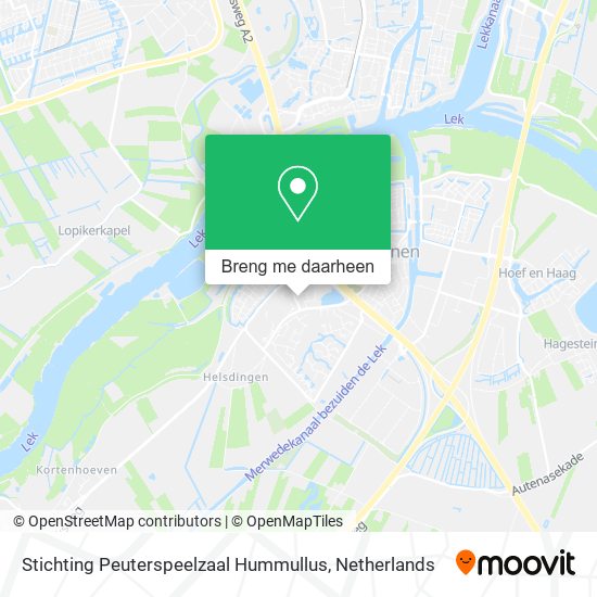 Stichting Peuterspeelzaal Hummullus kaart
