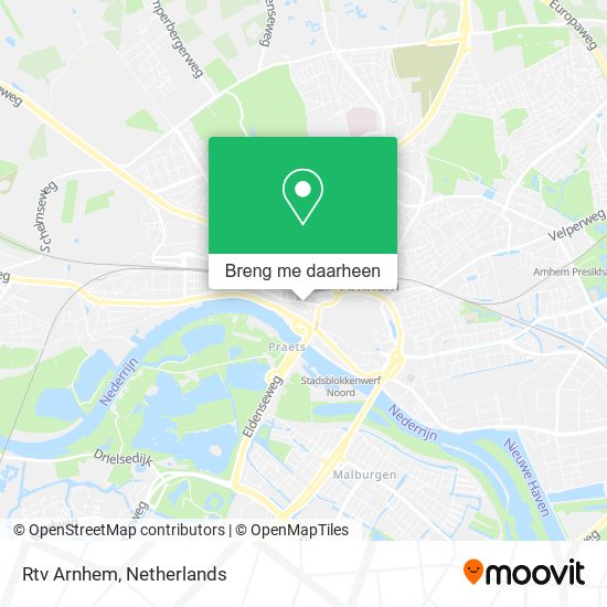 Rtv Arnhem kaart