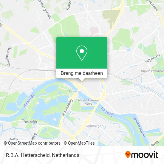 R.B.A. Hetterscheid kaart