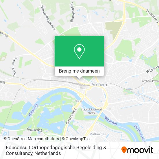 Educonsult Orthopedagogische Begeleiding & Consultancy kaart