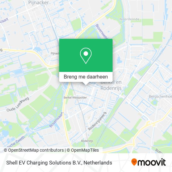 Shell EV Charging Solutions B.V. kaart