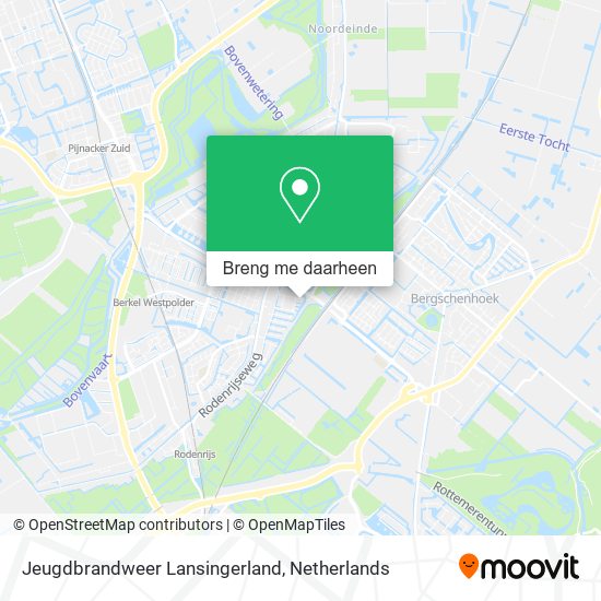 Jeugdbrandweer Lansingerland kaart