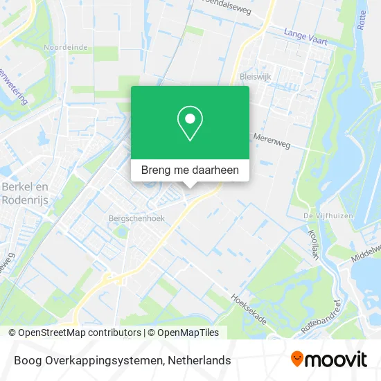 Boog Overkappingsystemen kaart