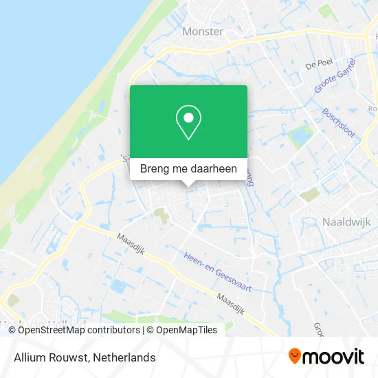 Allium Rouwst kaart