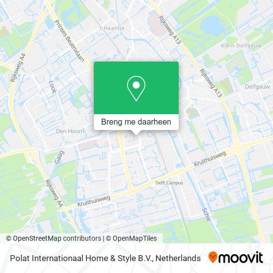 Polat Internationaal Home & Style B.V. kaart