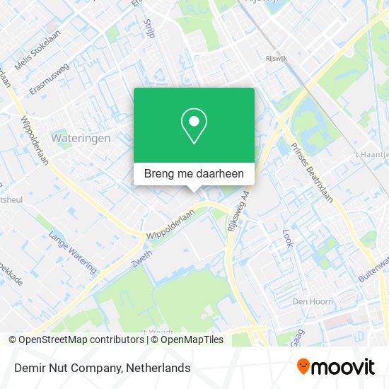 Demir Nut Company kaart