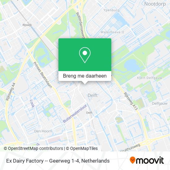 Ex Dairy Factory -- Geerweg 1-4 kaart