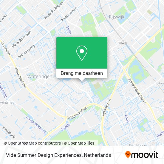 Vide Summer Design Experiences kaart