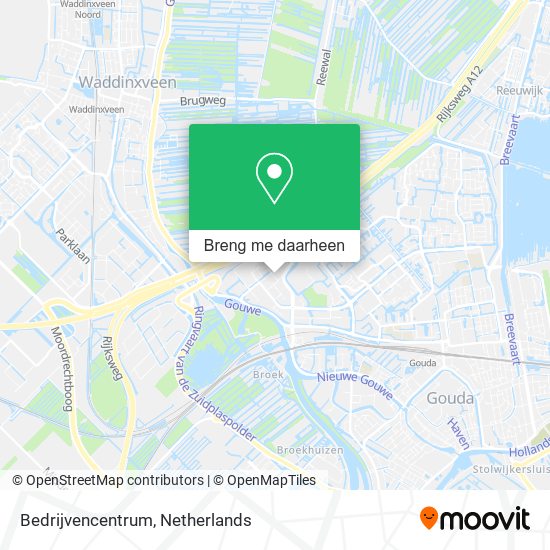 Bedrijvencentrum kaart