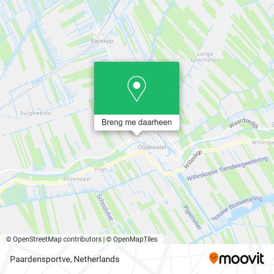 Paardensportve kaart