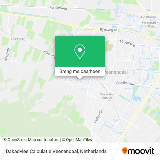 Dakadvies Calculatie Veenendaal kaart