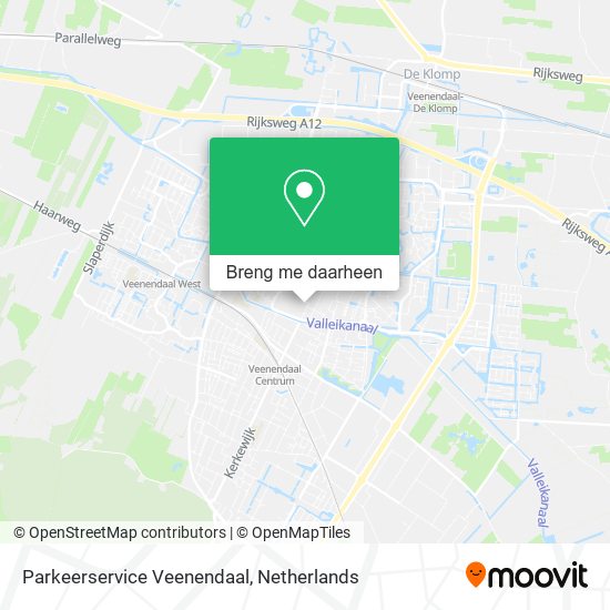 Parkeerservice Veenendaal kaart