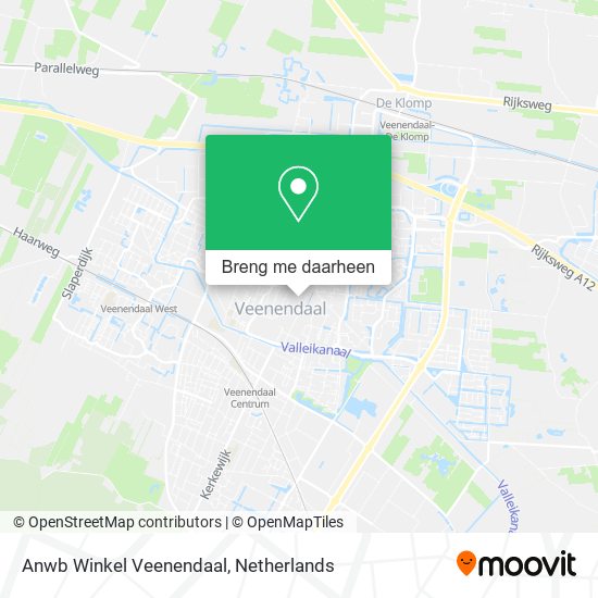 Anwb Winkel Veenendaal kaart