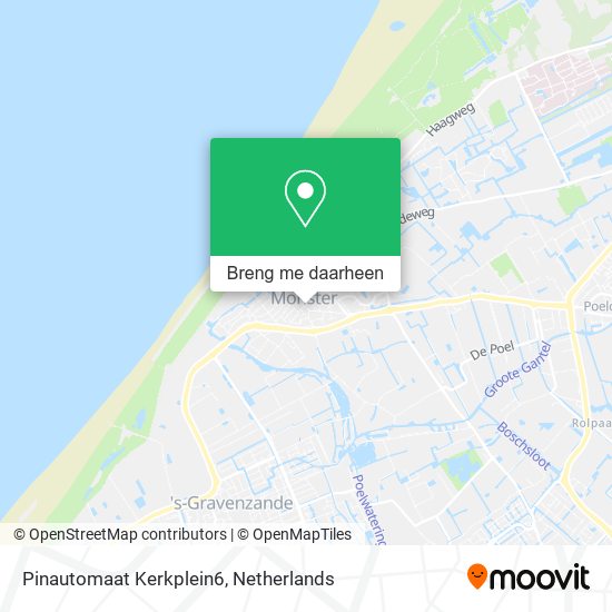 Pinautomaat Kerkplein6 kaart