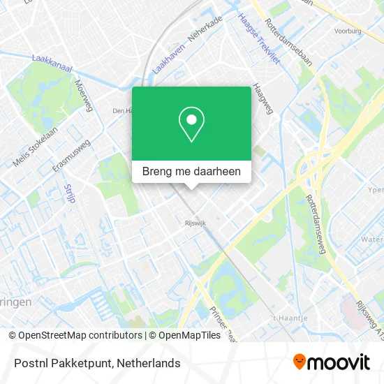 Postnl Pakketpunt kaart
