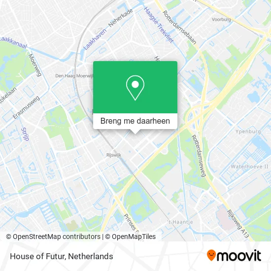 House of Futur kaart