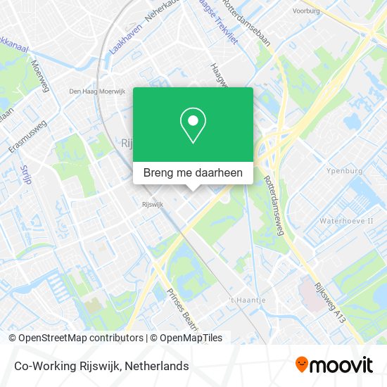 Co-Working Rijswijk kaart