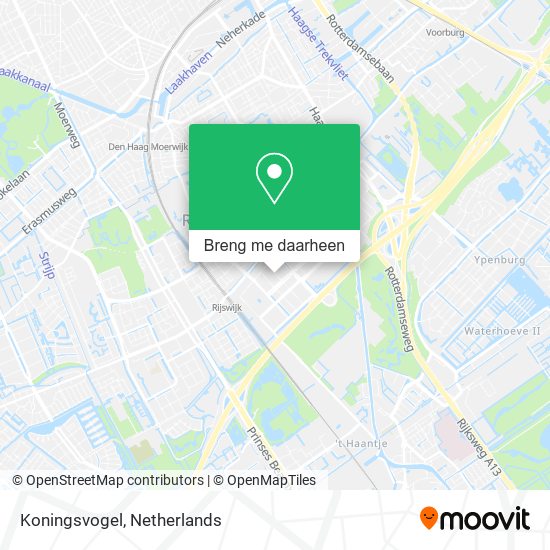 Koningsvogel kaart