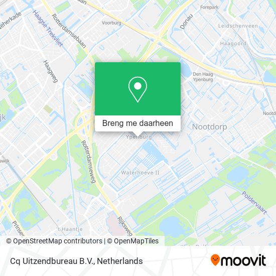 Cq Uitzendbureau B.V. kaart