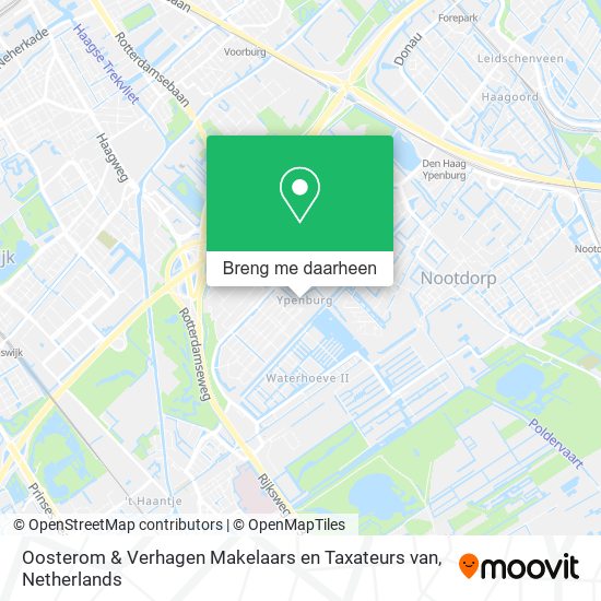 Oosterom & Verhagen Makelaars en Taxateurs van kaart
