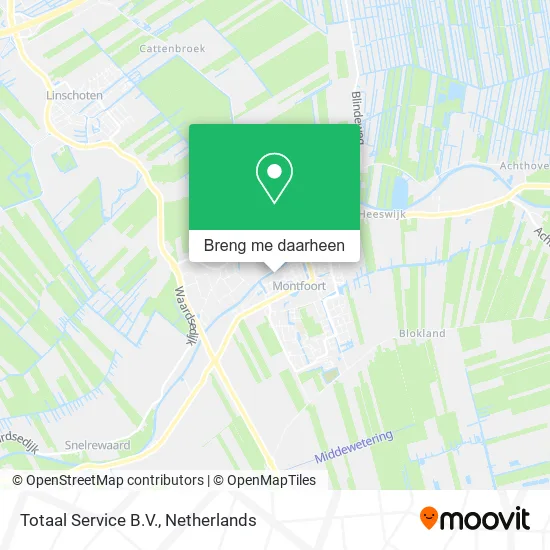 Totaal Service B.V. kaart