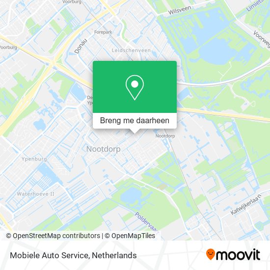 Mobiele Auto Service kaart