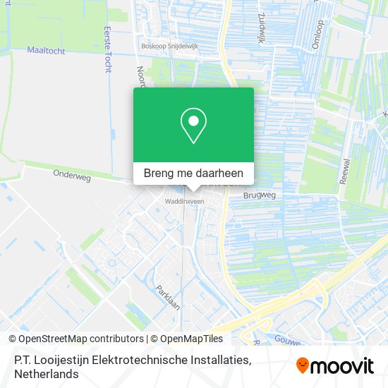 P.T. Looijestijn Elektrotechnische Installaties kaart