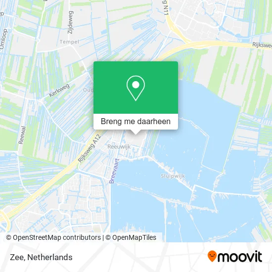 Zee kaart
