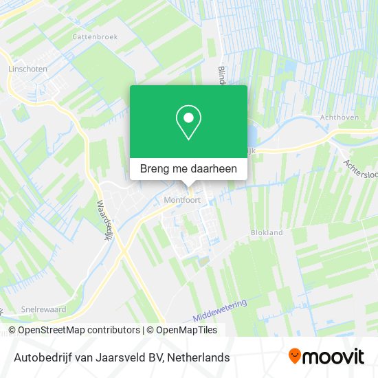 Autobedrijf van Jaarsveld BV kaart