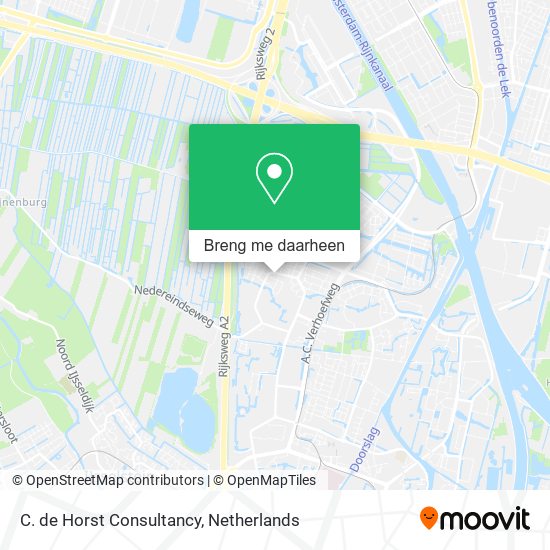 C. de Horst Consultancy kaart