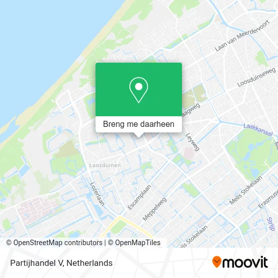 Partijhandel V kaart