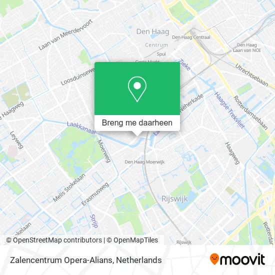 Zalencentrum Opera-Alians kaart