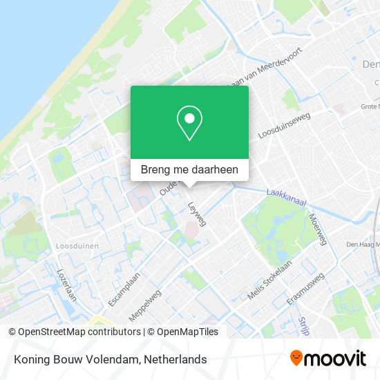 Koning Bouw Volendam kaart