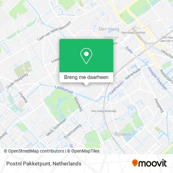 Postnl Pakketpunt kaart