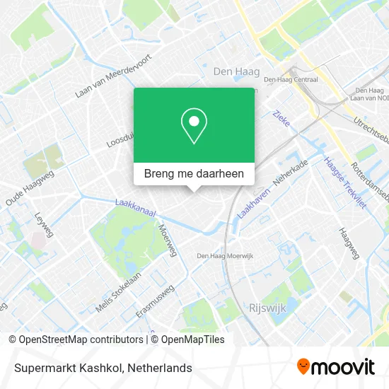 Supermarkt Kashkol kaart