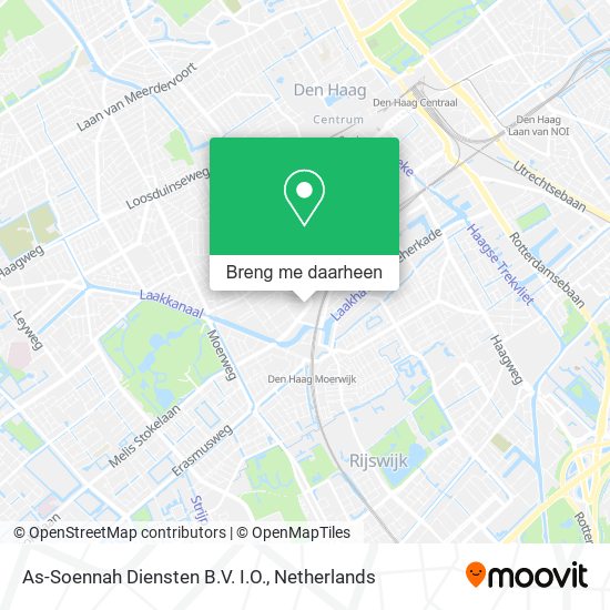 As-Soennah Diensten B.V. I.O. kaart