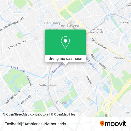 Taxibedrijf Ambiance kaart