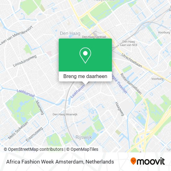 Africa Fashion Week Amsterdam kaart