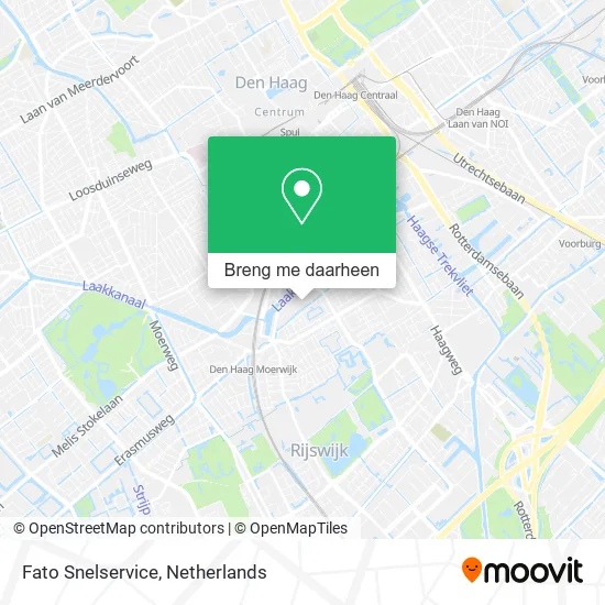 Fato Snelservice kaart