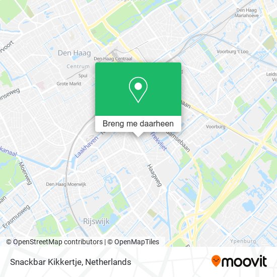 Snackbar Kikkertje kaart