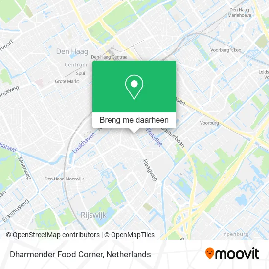 Dharmender Food Corner kaart