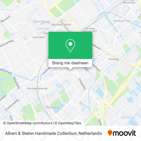 Albert & Steinn Handmade Collection kaart