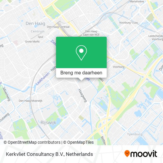 Kerkvliet Consultancy B.V. kaart