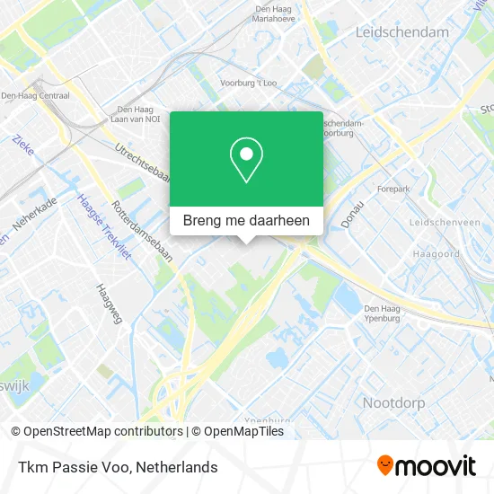 Tkm Passie Voo kaart
