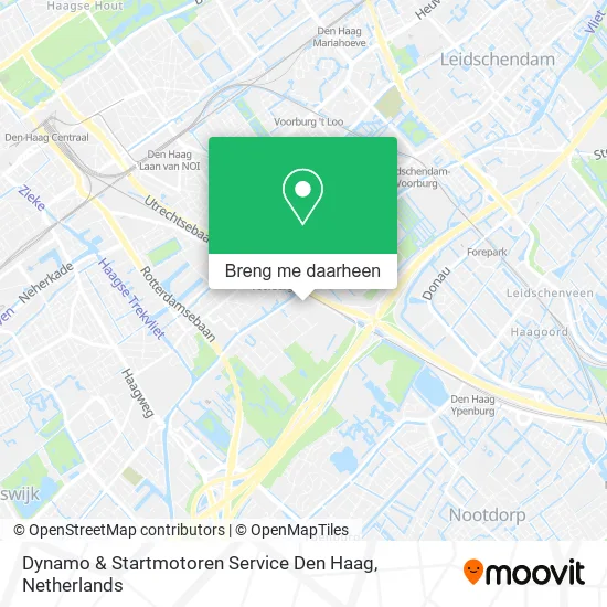 Dynamo & Startmotoren Service Den Haag kaart