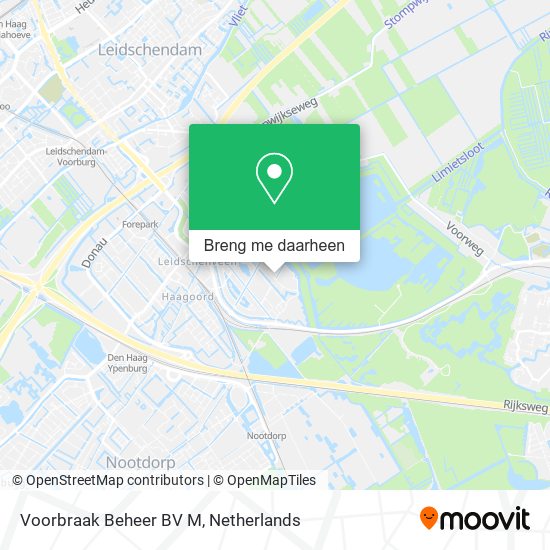 Voorbraak Beheer BV M kaart