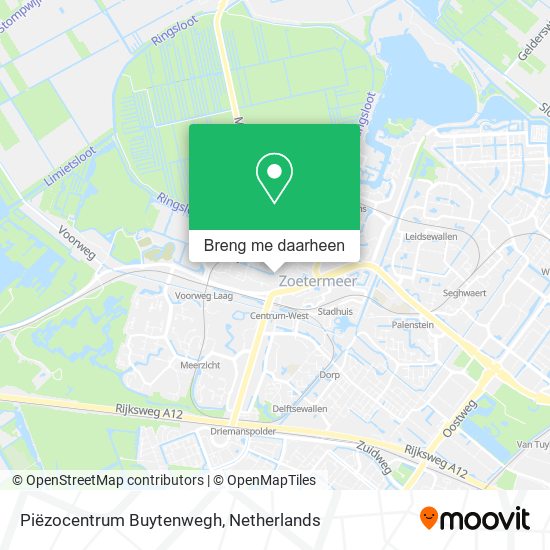 Piëzocentrum Buytenwegh kaart