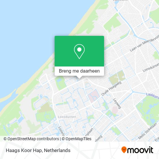 Haags Koor Hap kaart