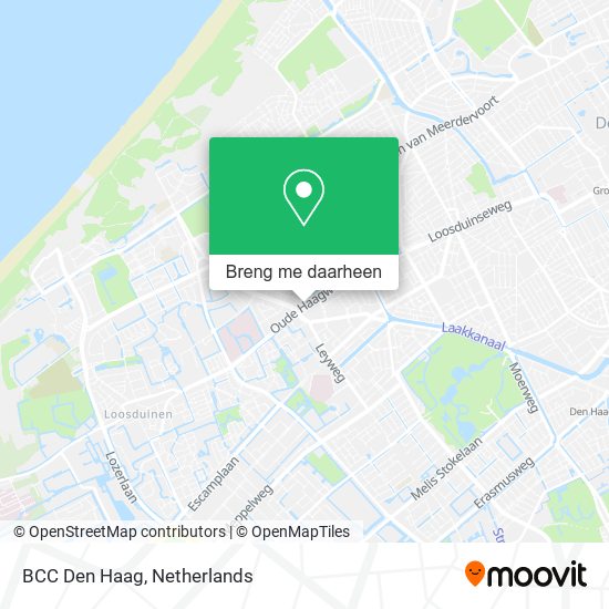 BCC Den Haag kaart