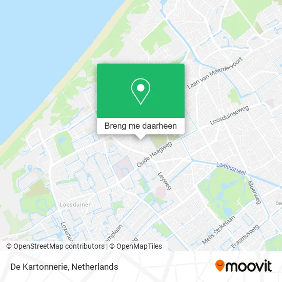 De Kartonnerie kaart